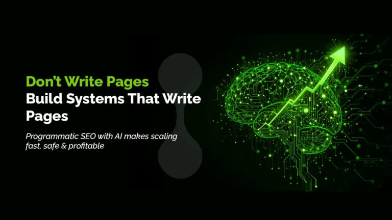 Ai powered Programmatic Search Engine Optimization